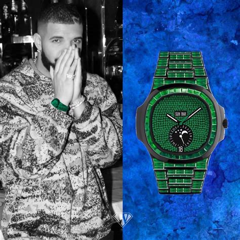 green patek philippe drake|Patek Philippe new song.